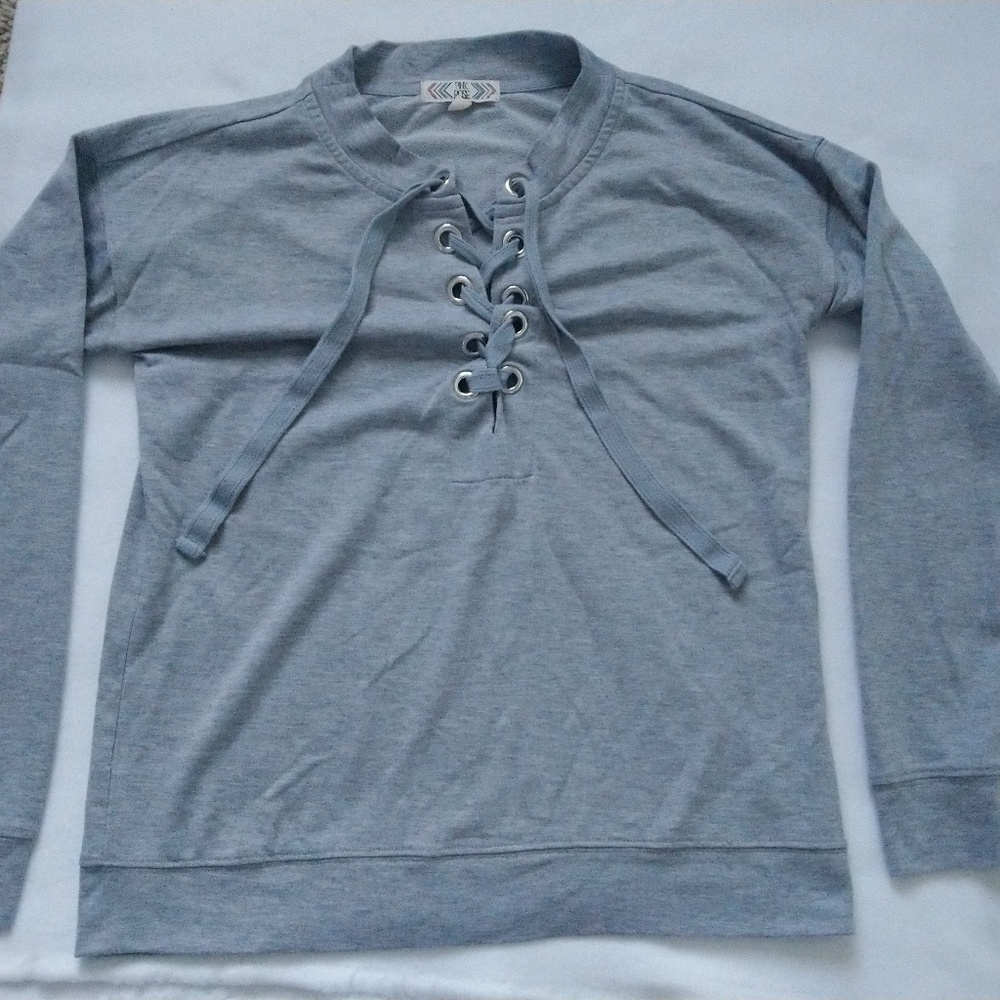 Light Gray Sweater - Picture 3 of 4